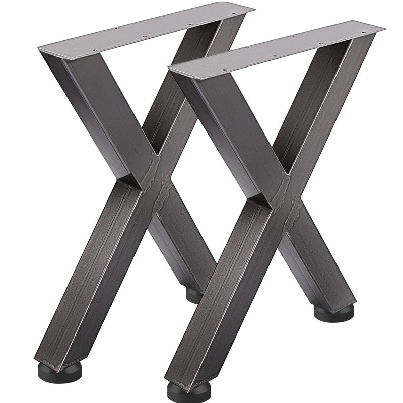 Set of 2 Steel Table Legs, 28'Height 24'Wide Dining Table Legs, Heavy Duty 3.1
