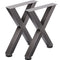 Set of 2 Steel Table Legs, 28'Height 24'Wide Dining Table Legs, Heavy Duty 3.1