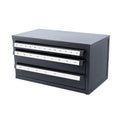 End Mill Dispenser Cabinet, Three-Drawer End Mill Organizer Cabinet for 1/8