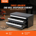 End Mill Dispenser Cabinet 29-Compartment Steel Organizer