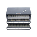 End Mill Dispenser Cabinet 29-Compartment Steel Organizer