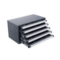 Drill Bit Organizer Cabinet 5 Drawer #1-#60 Steel Storage