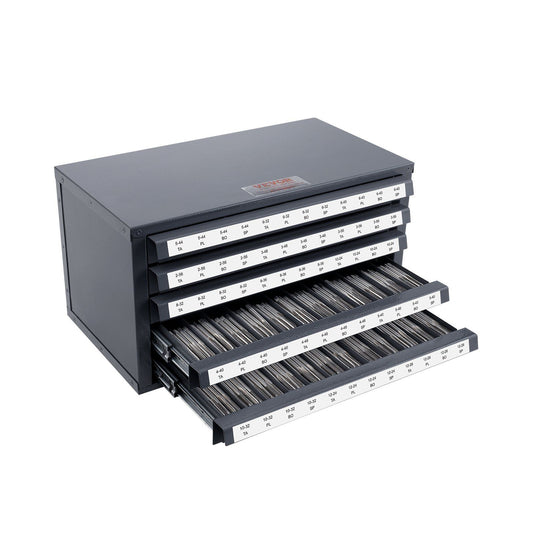 Tap Dispenser Cabinet 60-Compartment Stackable Steel Tap Organizer