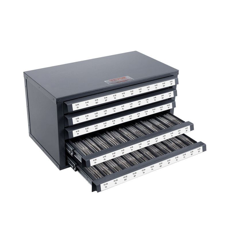 Tap Dispenser Cabinet 60-Compartment Stackable Steel Tap Organizer