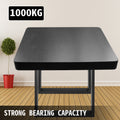 Black Steel Table Legs 35x28 Inch Set of 2 Dining Office Desk