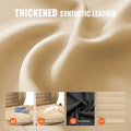 Seat Covers Universal Car Front 2pcs Faux Leather Beige Airbag Compatible