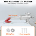 Manual Meat Grinder Cast Iron Heavy Duty Steel Clamp