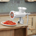 Manual Meat Grinder Cast Iron Heavy Duty Steel Clamp