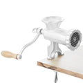 Manual Meat Grinder Cast Iron Heavy Duty Steel Clamp