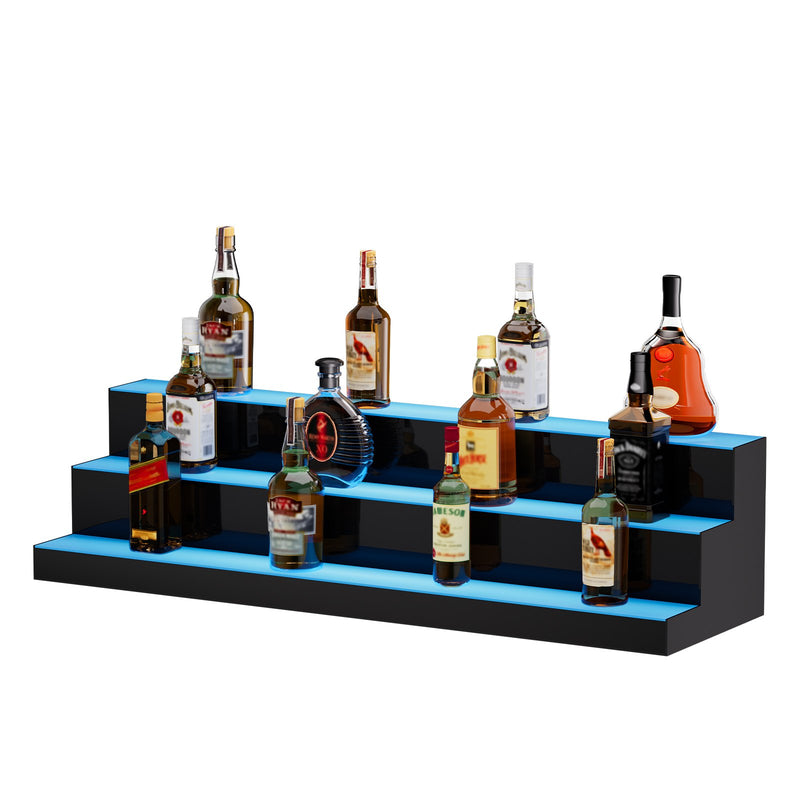 LED Liquor Bottle Display 3 Tier 40