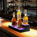 LED Liquor Bottle Display 2 Tier 16