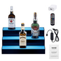 LED Liquor Bottle Display Shelf 406mm 3-Step RF App Control