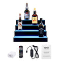 LED Liquor Bottle Display Shelf 4-Step 406mm RF App Control