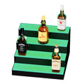 LED Liquor Bottle Display Shelf 4-Step 406mm RF App Control