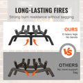 Fireplace Log Grate 18