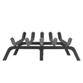 Fireplace Log Grate 600mm Heavy Duty Steel 6 Legs Indoor Outdoor