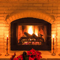 Fireplace Log Grate 685.8mm Heavy Duty 6 Legs Steel Bars