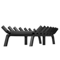 Fireplace Log Grate 762mm Heavy Duty Steel 6 Legs Indoor Outdoor