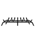 Fireplace Log Grate 762mm Heavy Duty Steel 6 Legs Indoor Outdoor