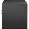 Safe Box 0.8 Cu Ft Fingerprint Digital Keypad 2 Keys Steel