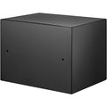 Safe Box 0.8 Cu Ft Fingerprint Digital Keypad 2 Keys Steel
