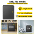 Safe Box 1.7 cu.ft Fingerprint Digital Keypad Steel Money Jewelry