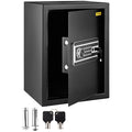 Safe Box 2.1 Cu.Ft Fingerprint Digital Keypad Steel Home Office Cash