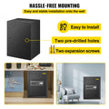 Safe Box 2.1 Cu.Ft Fingerprint Digital Keypad Steel Home Office Cash