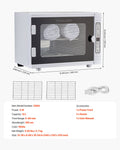 Nail Tool Cleaning Machine 12L Large Capacity Tool Cabinet Cleaner