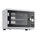 Nail Tool Ultrasonic Cleaner 12L Tempered Glass Timer 185nm UV