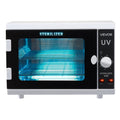 Nail Tool Ultrasonic Cleaner 12L Tempered Glass Timer 185nm UV
