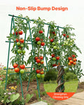 Garden Stakes 50 Pack 1170mm Plastic Coated Metal Tomato Plant Support