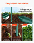 Garden Stakes 25 Pack 2100mm Plastic Coated Metal Tomato Plant