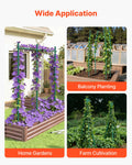 Garden Stakes 25 Pack 2100mm Plastic Coated Metal Tomato Plant