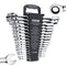 16 Piece Ratcheting Wrench Set Metric 8-24mm Cr-V Steel