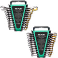Combination Wrench Set 24pc SAE Metric 1/4
