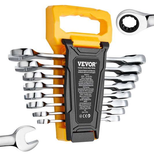 Combination Wrench Set 8-Piece Metric 8-19mm Organiser