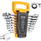 Combination Wrench Set 8-Piece Metric 8-19mm Organiser