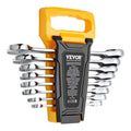 Combination Wrench Set 8-Piece Metric 8-19mm Organiser