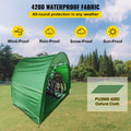 Bike Storage Tent 4 Bikes 420D Oxford Waterproof Green Carry Bag