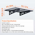 Garage Storage Shelves 2 Pack 122x61cm 502lbs Load Capacity