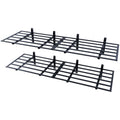2PCS 72x24in Garage Storage Shelving Wall Mounted Heavy Duty Shelves Rack