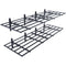 2PCS 72x24in Wall Mounted Garage Storage Shelves Heavy Duty Rack