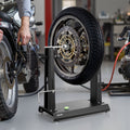 VEVOR Motorcycle Wheel Balancer 40kg 889mm Tyre Balancer Truing Stand