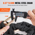 Bike Chain Lock 9.5mm Heavy Duty Metal Steel Anti-Theft Security