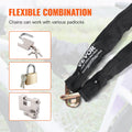 Bike Chain Lock 9.5mm Heavy Duty Metal Steel Anti-Theft Security