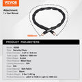 Bike Chain Lock 9.5mm Heavy Duty Metal Steel Anti-Theft Security
