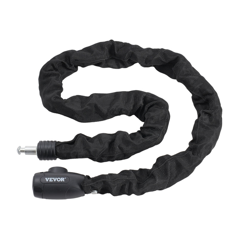 Bike Chain Lock 8mm 3.94ft Combination Heavy Duty Anti-Theft