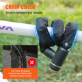Bike Chain Lock, 2.79 Ft Combination Bicycle Chain Lock with 2 Keys, Heavy Duty Anti-Theft High Security Bike Locks, Perfect for Bike, Motorcycle, Scooter, Bicycle, Door, Fence or Gate, 8mm