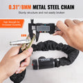 Bike Chain Lock 8mm 2.79ft Heavy Duty Anti-Theft 2 Keys